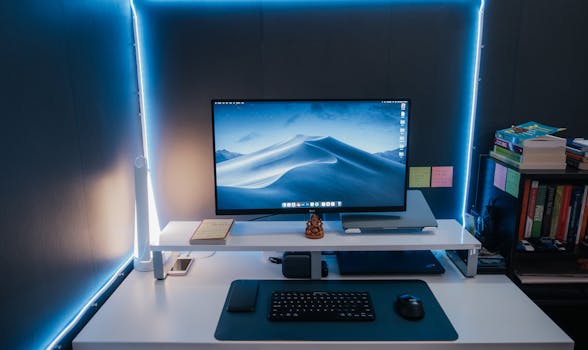 Light Up Your Workflow: Enhance Your Home Office with LED Lighting