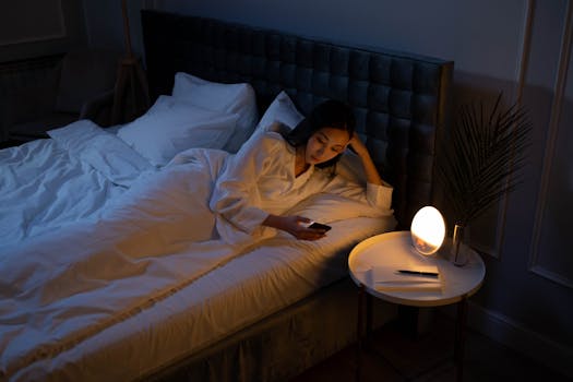 Shine Right at Night: Optimize LED Lighting for Better Sleep